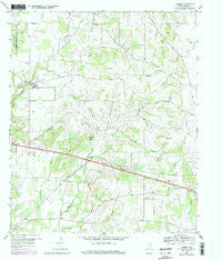 Garner Texas Historical topographic map, 1:24000 scale, 7.5 X 7.5 Minute, Year 1959