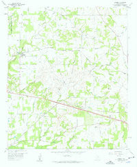 Garner Texas Historical topographic map, 1:24000 scale, 7.5 X 7.5 Minute, Year 1959