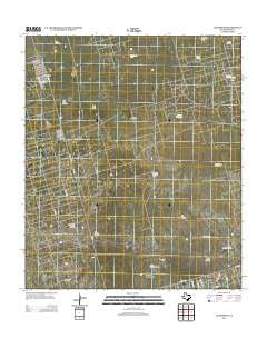 Goldsmith Texas Historical topographic map, 1:24000 scale, 7.5 X 7.5 Minute, Year 2012