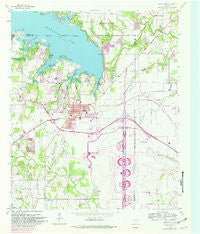 Grapevine Texas Historical topographic map, 1:24000 scale, 7.5 X 7.5 Minute, Year 1959
