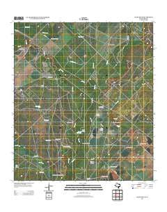 Halff Ranch Texas Historical topographic map, 1:24000 scale, 7.5 X 7.5 Minute, Year 2013