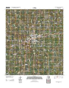 Hallettsville Texas Historical topographic map, 1:24000 scale, 7.5 X 7.5 Minute, Year 2013