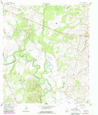 Hamon Texas Historical topographic map, 1:24000 scale, 7.5 X 7.5 Minute, Year 1959