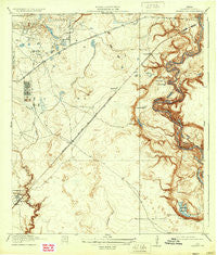 Harmaston Texas Historical topographic map, 1:31680 scale, 7.5 X 7.5 Minute, Year 1920