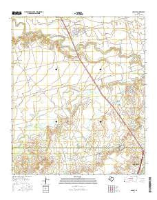 Hawley Texas Current topographic map, 1:24000 scale, 7.5 X 7.5 Minute, Year 2016
