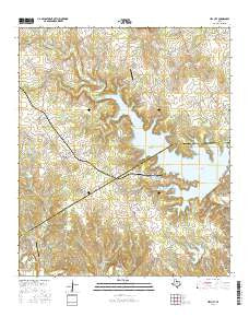 Hill City Texas Current topographic map, 1:24000 scale, 7.5 X 7.5 Minute, Year 2016