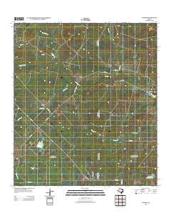 Hindes Texas Historical topographic map, 1:24000 scale, 7.5 X 7.5 Minute, Year 2013