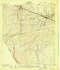 Hitchcock Texas Historical topographic map, 1:24000 scale, 7.5 X 7.5 Minute, Year 1929