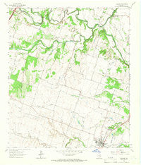Holland Texas Historical topographic map, 1:24000 scale, 7.5 X 7.5 Minute, Year 1964