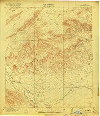 Hood Spring Texas Historical topographic map, 1:62500 scale, 15 X 15 Minute, Year 1918