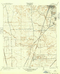 Humble Texas Historical topographic map, 1:31680 scale, 7.5 X 7.5 Minute, Year 1919