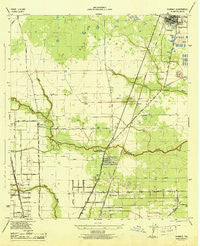 Humble Texas Historical topographic map, 1:31680 scale, 7.5 X 7.5 Minute, Year 1946