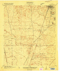 Humble Texas Historical topographic map, 1:24000 scale, 7.5 X 7.5 Minute, Year 1916