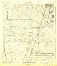 Humble Texas Historical topographic map, 1:31680 scale, 7.5 X 7.5 Minute, Year 1919