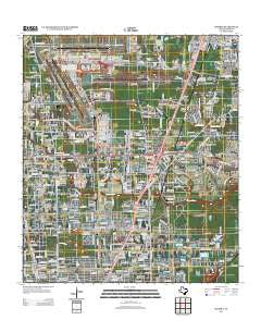 Humble Texas Historical topographic map, 1:24000 scale, 7.5 X 7.5 Minute, Year 2013