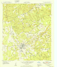 Huntington Texas Historical topographic map, 1:24000 scale, 7.5 X 7.5 Minute, Year 1950