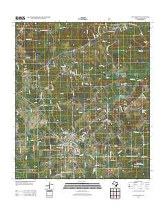 Huntington Texas Historical topographic map, 1:24000 scale, 7.5 X 7.5 Minute, Year 2013