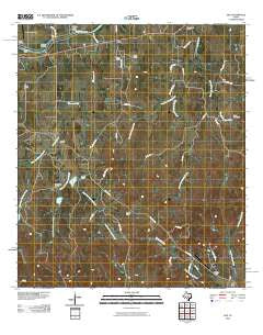 Hye Texas Historical topographic map, 1:24000 scale, 7.5 X 7.5 Minute, Year 2010