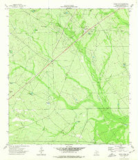 Indian Tank Texas Historical topographic map, 1:24000 scale, 7.5 X 7.5 Minute, Year 1974