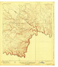 Indian Wells Texas Historical topographic map, 1:62500 scale, 15 X 15 Minute, Year 1918