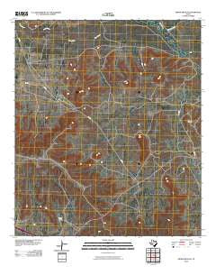 Indian Mesa NE Texas Historical topographic map, 1:24000 scale, 7.5 X 7.5 Minute, Year 2010