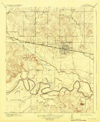 Iowa Park Texas Historical topographic map, 1:31680 scale, 7.5 X 7.5 Minute, Year 1918