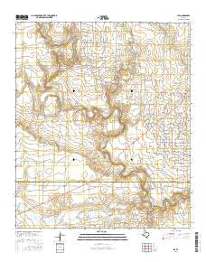 Ira Texas Current topographic map, 1:24000 scale, 7.5 X 7.5 Minute, Year 2016