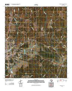 Jasper East Texas Historical topographic map, 1:24000 scale, 7.5 X 7.5 Minute, Year 2010