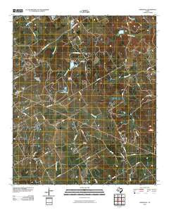 Johnsville Texas Historical topographic map, 1:24000 scale, 7.5 X 7.5 Minute, Year 2010