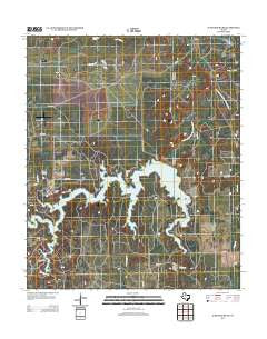 Justiceburg SE Texas Historical topographic map, 1:24000 scale, 7.5 X 7.5 Minute, Year 2012