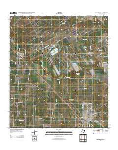 Karnes City Texas Historical topographic map, 1:24000 scale, 7.5 X 7.5 Minute, Year 2013