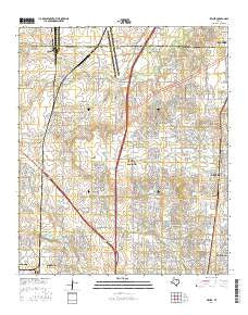 Keller Texas Current topographic map, 1:24000 scale, 7.5 X 7.5 Minute, Year 2016