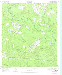 Kennard NE Texas Historical topographic map, 1:24000 scale, 7.5 X 7.5 Minute, Year 1950