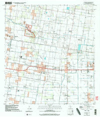 La Blanca Texas Historical topographic map, 1:24000 scale, 7.5 X 7.5 Minute, Year 2002