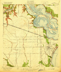 La Porte Texas Historical topographic map, 1:31680 scale, 7.5 X 7.5 Minute, Year 1920