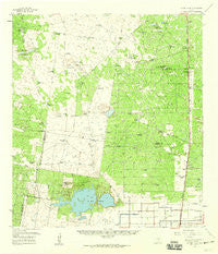 La Sal Vieja Texas Historical topographic map, 1:62500 scale, 15 X 15 Minute, Year 1956