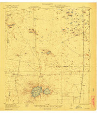 La Sal Vieja Texas Historical topographic map, 1:62500 scale, 15 X 15 Minute, Year 1922