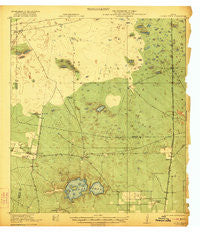 La Sal Vieja Texas Historical topographic map, 1:62500 scale, 15 X 15 Minute, Year 1922