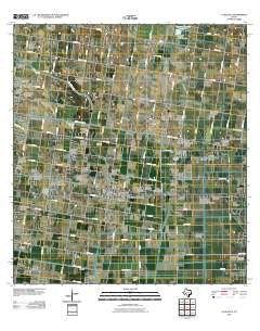 La Blanca Texas Historical topographic map, 1:24000 scale, 7.5 X 7.5 Minute, Year 2010