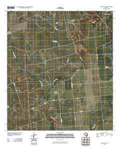 La Pryor SE Texas Historical topographic map, 1:24000 scale, 7.5 X 7.5 Minute, Year 2010