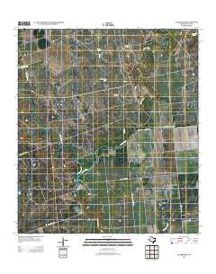 La Pryor SE Texas Historical topographic map, 1:24000 scale, 7.5 X 7.5 Minute, Year 2013