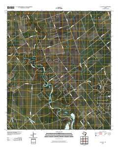 La Salle Texas Historical topographic map, 1:24000 scale, 7.5 X 7.5 Minute, Year 2010
