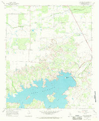Lake Kickapoo Texas Historical topographic map, 1:24000 scale, 7.5 X 7.5 Minute, Year 1966