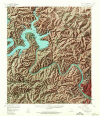 Lake Travis Texas Historical topographic map, 1:62500 scale, 15 X 15 Minute, Year 1959