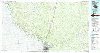 Laredo Texas Historical topographic map, 1:100000 scale, 30 X 60 Minute, Year 1985