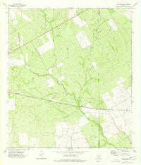 Las Vegas Texas Historical topographic map, 1:24000 scale, 7.5 X 7.5 Minute, Year 1974