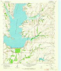 Lavon Texas Historical topographic map, 1:24000 scale, 7.5 X 7.5 Minute, Year 1963