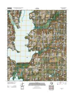 Lavon Texas Historical topographic map, 1:24000 scale, 7.5 X 7.5 Minute, Year 2013