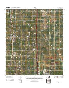 Leming Texas Historical topographic map, 1:24000 scale, 7.5 X 7.5 Minute, Year 2013