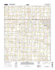 Levelland West Texas Current topographic map, 1:24000 scale, 7.5 X 7.5 Minute, Year 2016